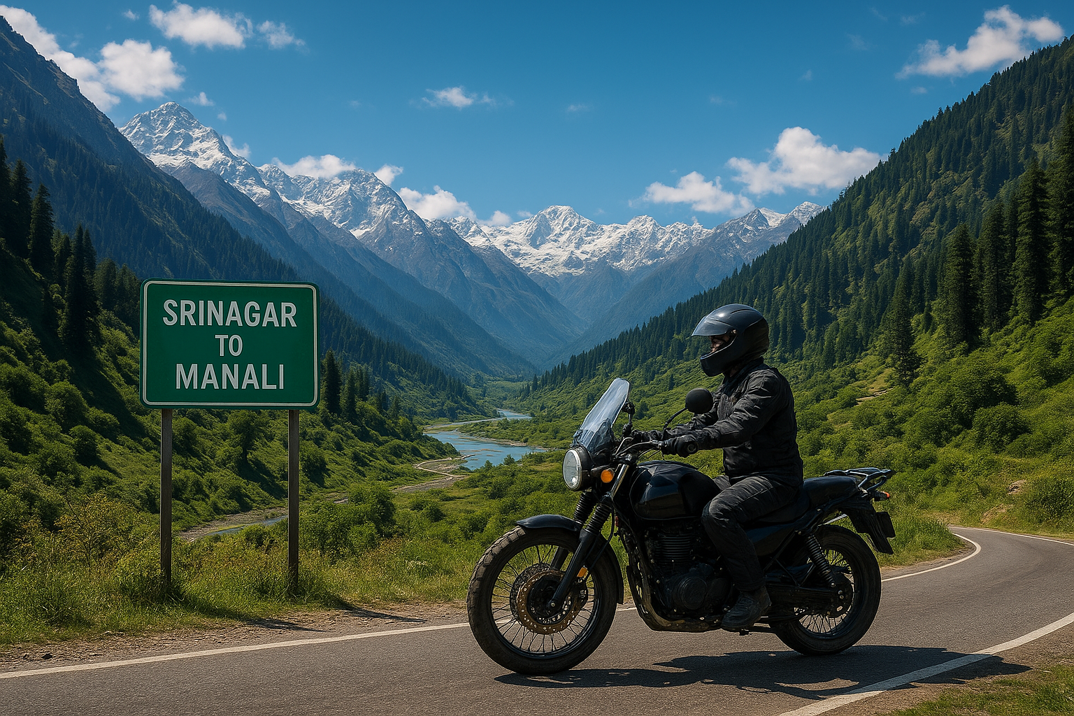 Srinagar to Manali Bike Trip with Hanle & Umlinga